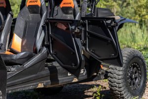 Polaris RZR XP 4 Turbo S Aluminum Lower Half Doors - Rear - Rough Country - 2020